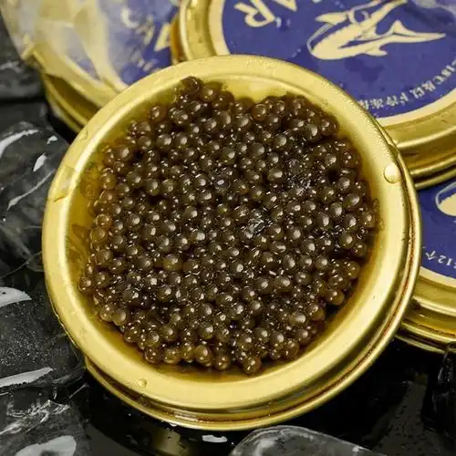 鱼籽西伯利亚鲟鱼籽酱12年生即食鱼子酱10g新鲜寿司专用食材国产