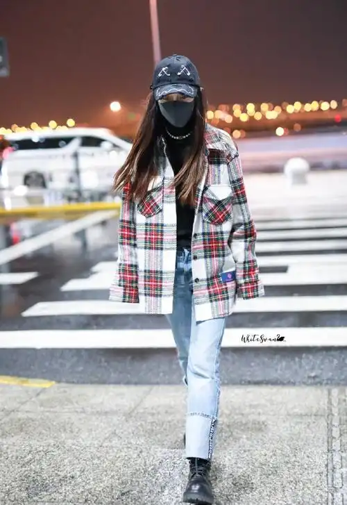 angelababy‖机场穿搭