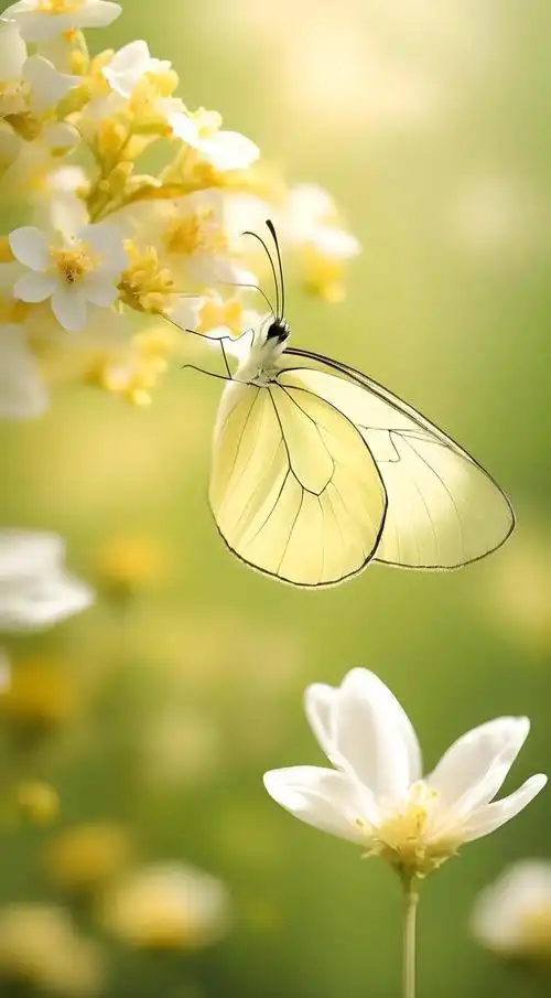 它们轻盈,柔和,仿佛带着一股清新的气息,让人心情愉悦.