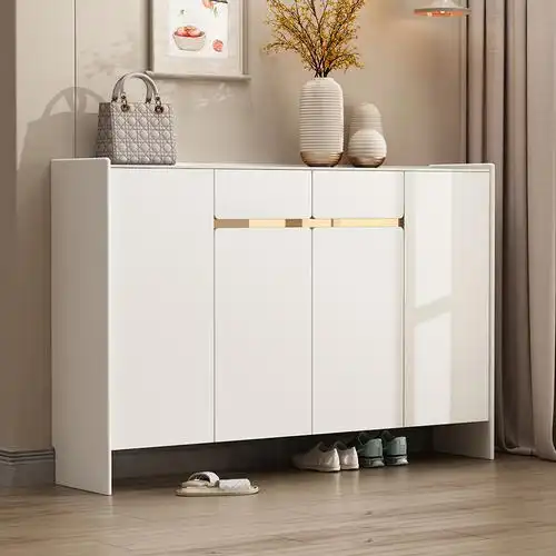 下玄关鞋柜(玄关鞋柜图片大全2021新款现代简约)