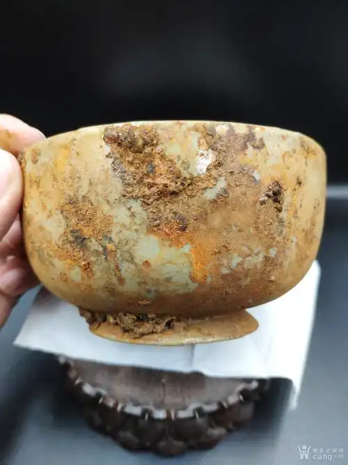 铁锈汝瓷碗 - 瓷器 - 仿古工艺品 - 华夏收藏网