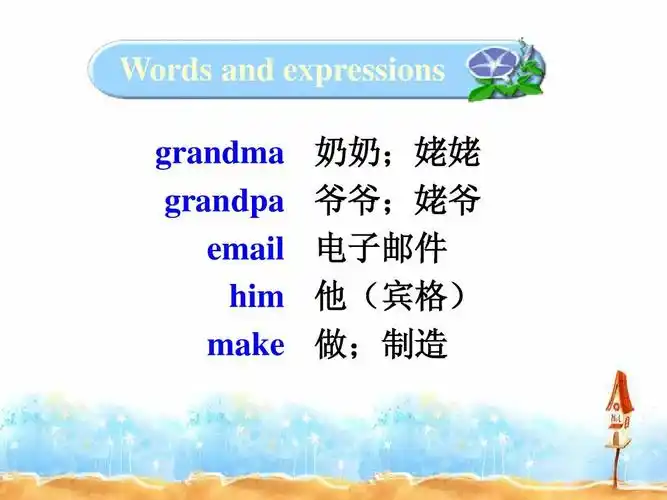 七年级外研上英语module 4 unit 2 ive got a small family 课件