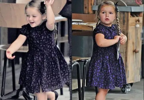 小贝夫妇打造千金公主"小七"哈珀 拒3000万镑代言(图)