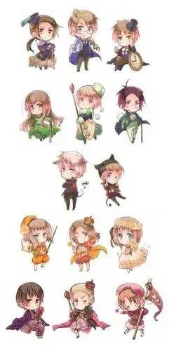 aph黑塔利亚 扑克牌 本家设定