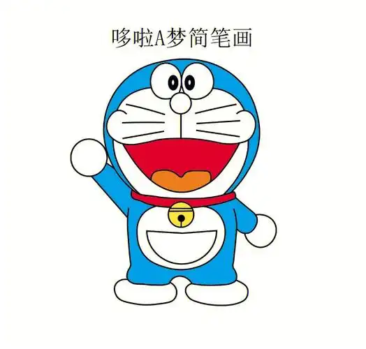 哆啦a梦简笔画#简笔画教程  #简笔画  #哆啦a梦