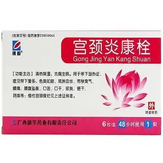 康华 宫颈炎康栓 1.2g*6粒