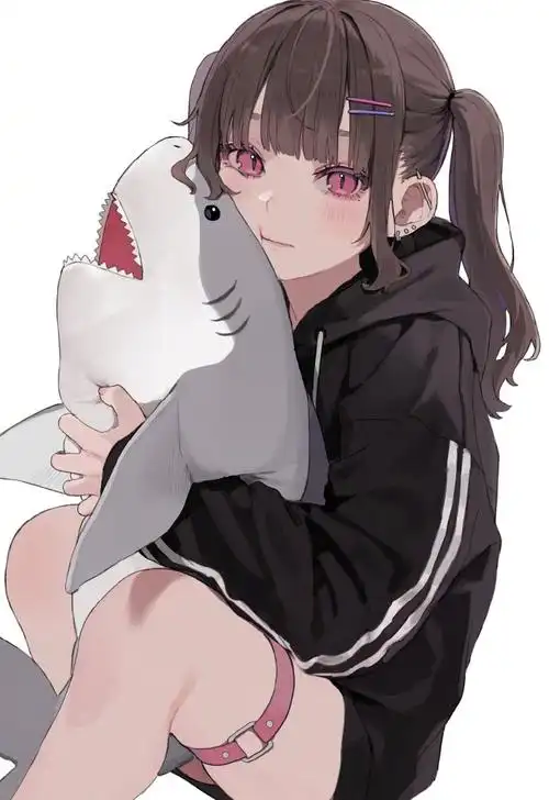 可爱的双马尾女孩(*0766`*)(*0766`*)  #可爱少女插画#x