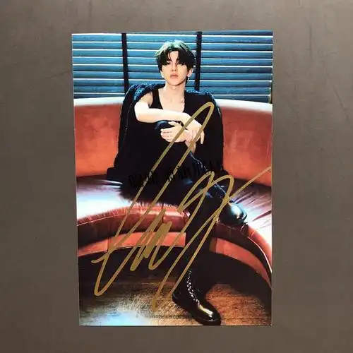 小米mi生态蔡徐坤2022官方应援迷盒蔡徐坤签名照亲笔保真2022巡回演唱