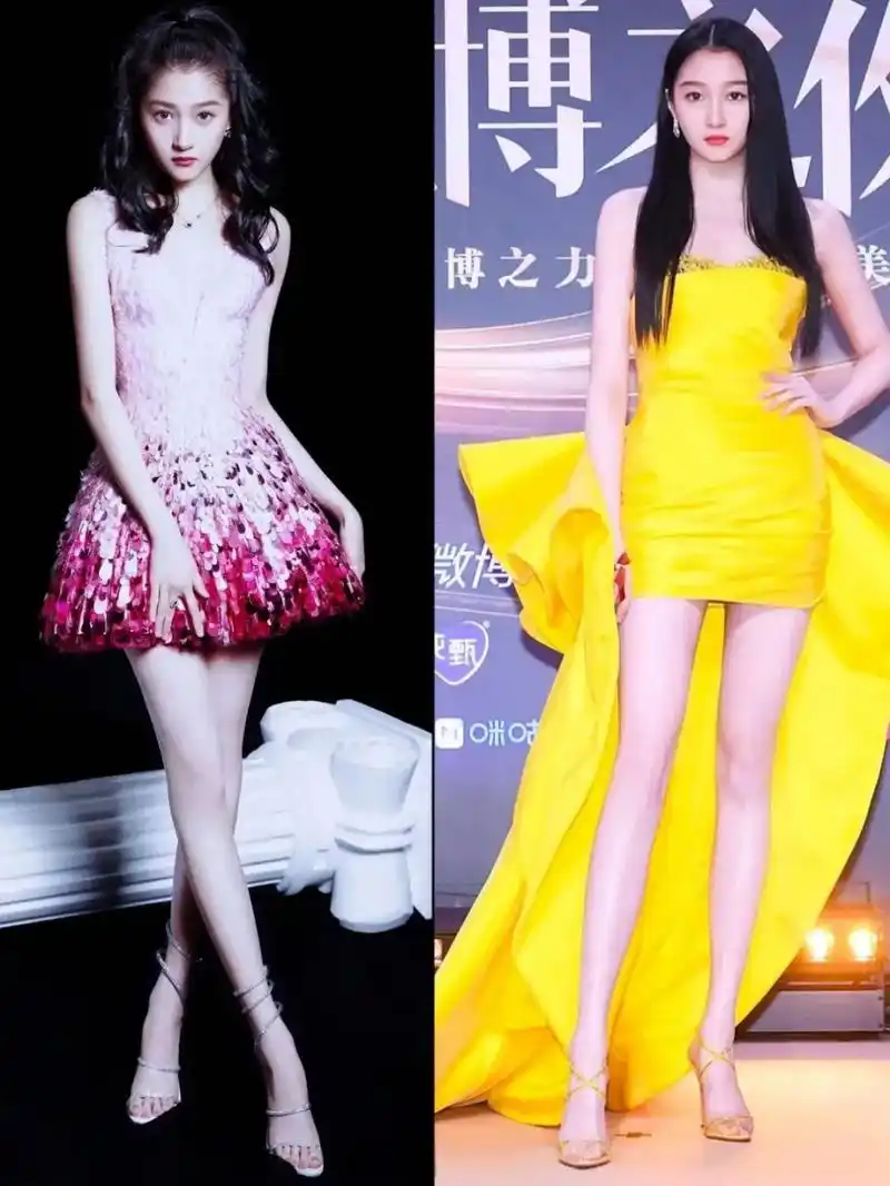 不得不感叹一句,这是凡人能拥有的腿吗? #关晓彤这