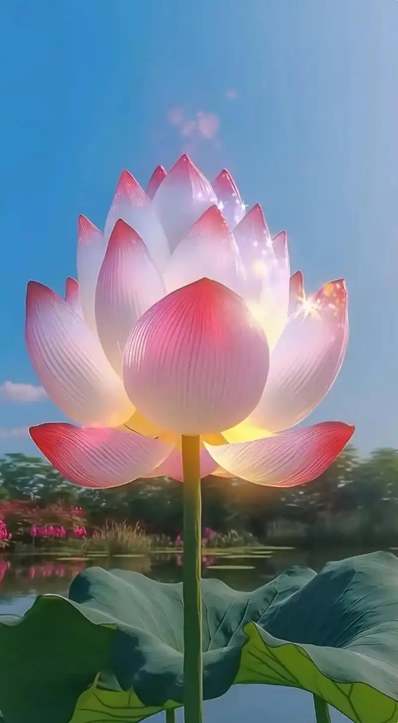 莲花高清壁纸,可以让你好运连连