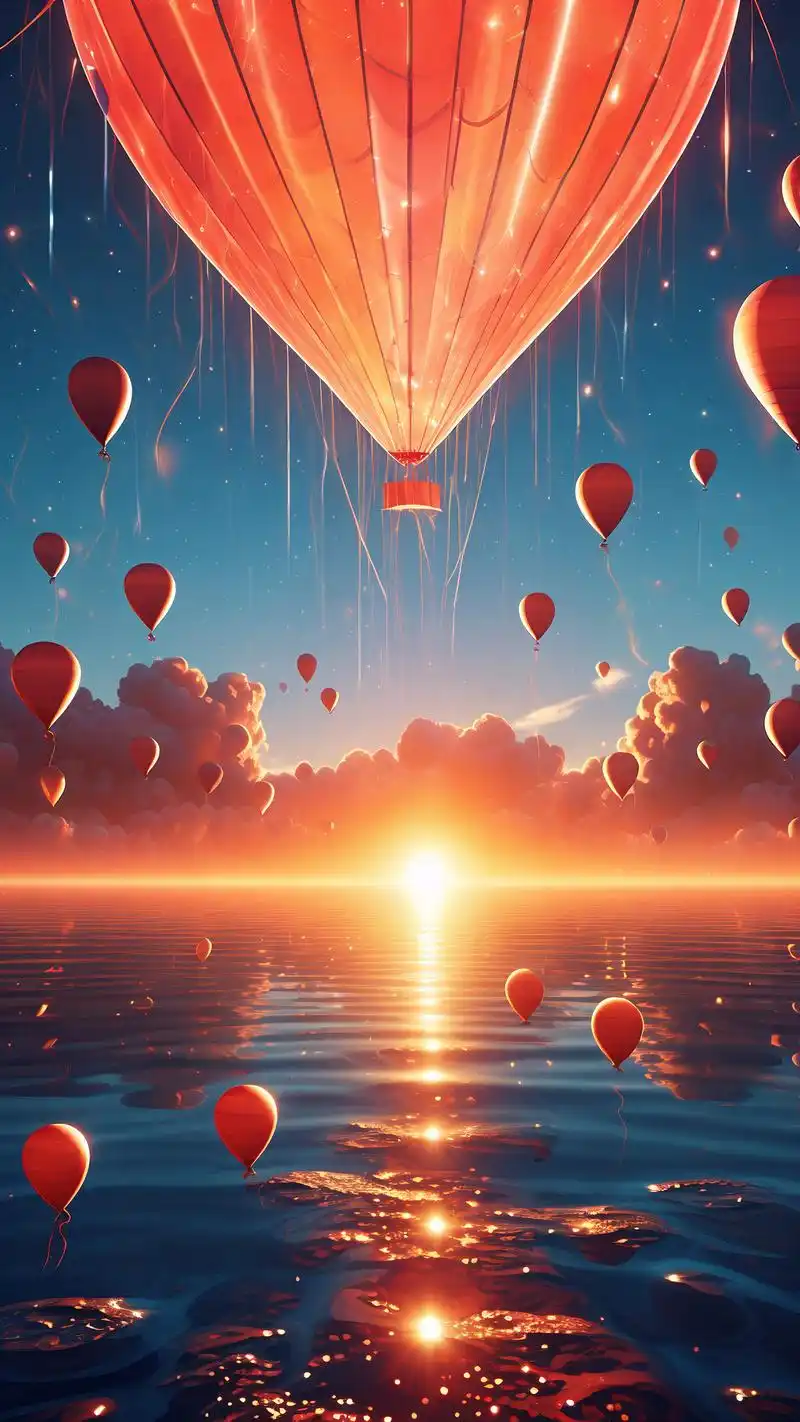 94告白气球壁纸,浪漫满屏7815
