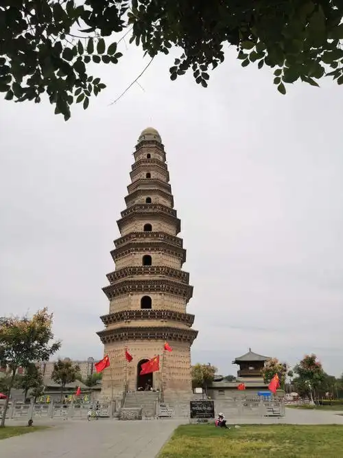 古韵行风雨同骑之4～滑县明福寺塔 - 美篇