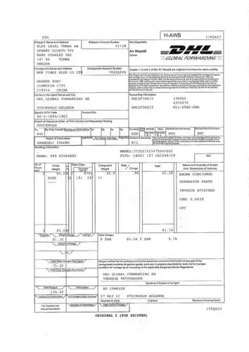 (共3页,当前第1页) 你可能喜欢 空运出口 提单格式 海运提单样本 海运