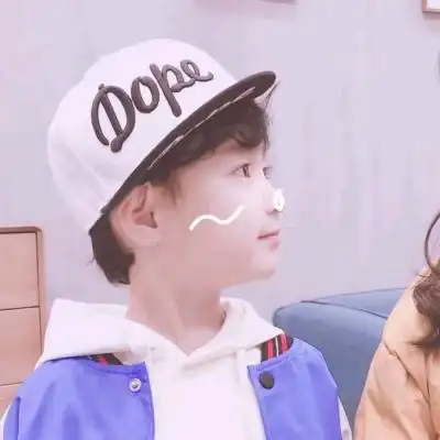 情侣小孩头像一男一女 超萌娃娃情侣头像可爱一对 - 情侣头像 - 潮人