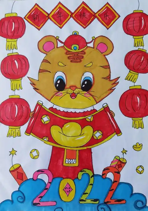 阳光太阳城过新年画新年记太阳城小学贺新年绘画活动报道