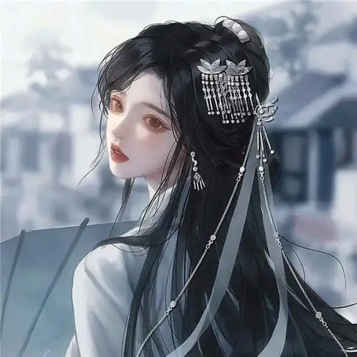 头像古风女生唯美仙气 绝美超有仙气的古风女头图片_女生动漫头像