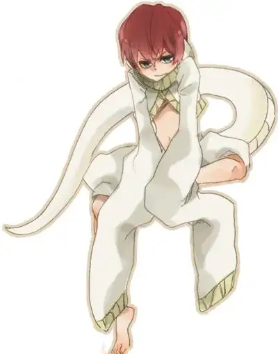 去已蛇为形象的q版动漫人物,一定要是人物 谢谢啦