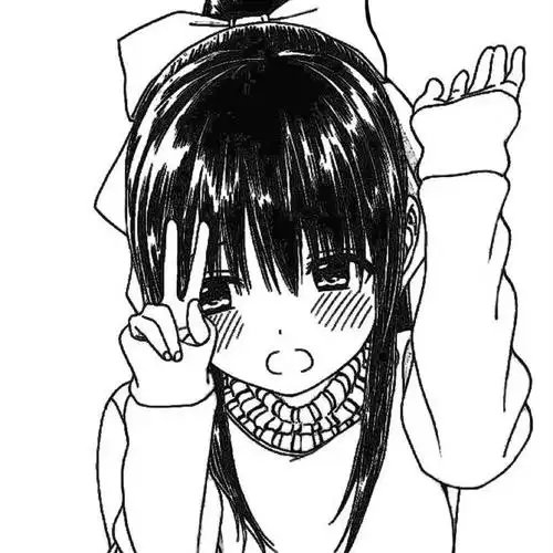 动漫头像|黑白线稿头像