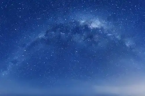 蓝色星空星辰宇宙星星ppt背景图片