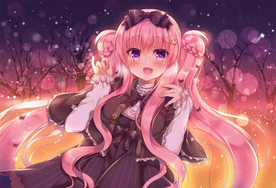 动漫美图丨看了浪漫少女心爆棚粉色头发特辑