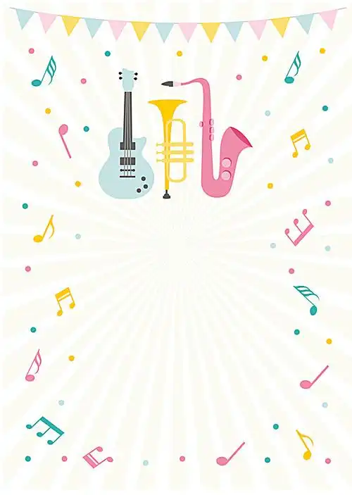 音乐海报背景素材