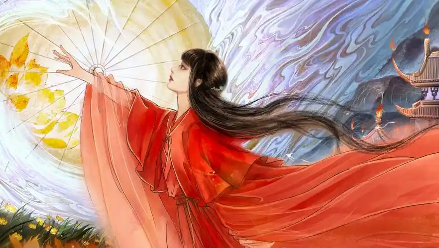 玉骨遥片头插画壁纸.2021年给玉骨遥画的片头插画,终于解禁 - 抖音