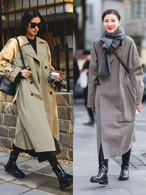 春天的风衣怎么穿才够好看?可以从"鞋子"下功夫,想不时髦都难