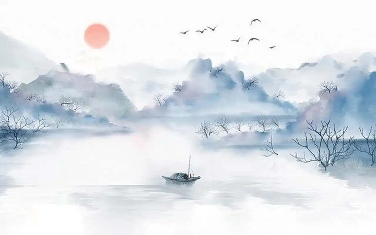 宝子们,今天给大家分享一下,古风水墨背景素材