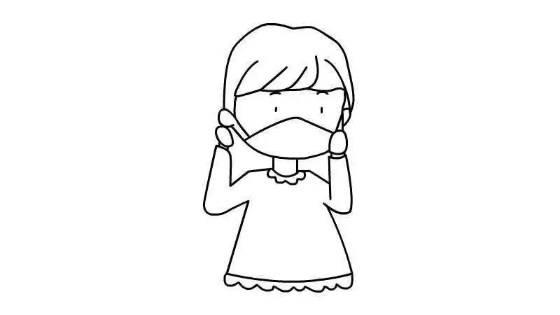 戴口罩的医生简笔画可爱怪兽简笔画画法图片超赞卡通水果图片之卡通