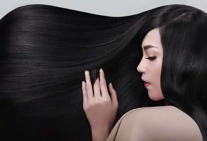 创意人物头发海报高清美女头发图片健康飘逸人物hair秀发素材图片美发