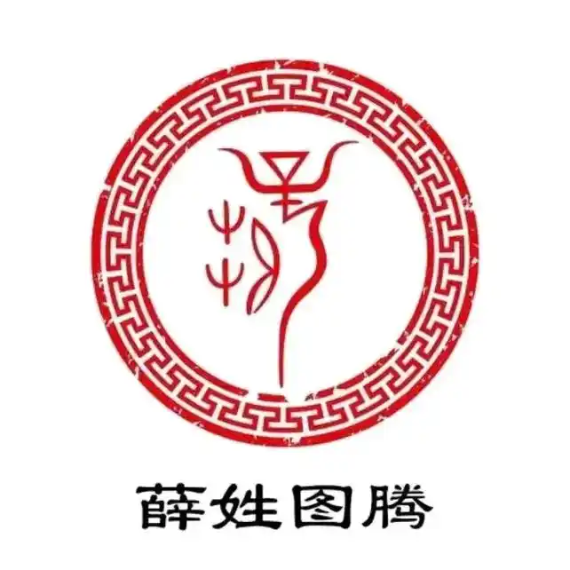 薛姓图腾,薛氏族人!#宗族文化 #姓氏  - 抖音