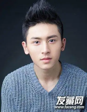 【图】个性的飞机头发型 9款短发帅气堪称模板(2)_男士短发发型_发藏