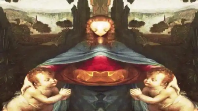 如果这是真的话,那么蒙娜丽莎画作实际上是在隐瞒重要的跟外星人存在