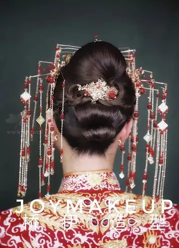 新娘造型 新娘发型 盘发 韩式 唯美 仙子 编发