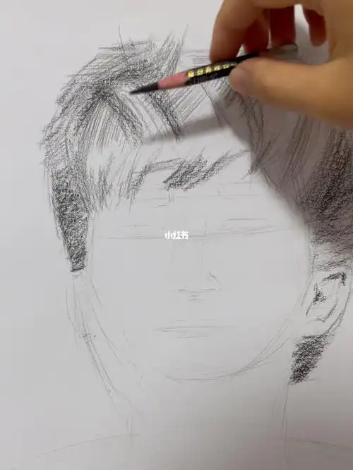 从素描练起day37基础都没练好来画人像