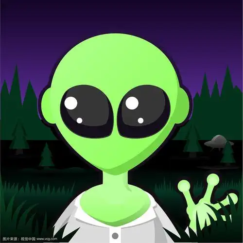 外星人肖像漫画