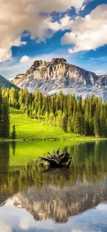 自然山水风景高清图片【青山绿水图片自然风景】