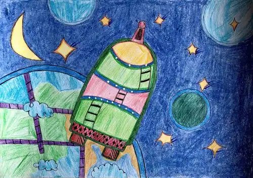 平顺中学第五届"科技创新节"科幻绘画作品