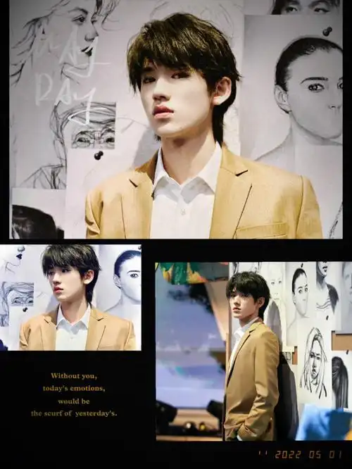 宋亚轩过于优越的下颚线太港了宝贝