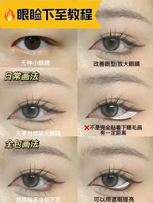 眼睑下至干货画法快一起学起来
