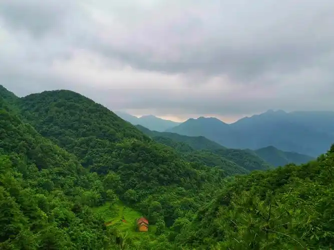 秦岭山水流峪高山草甸