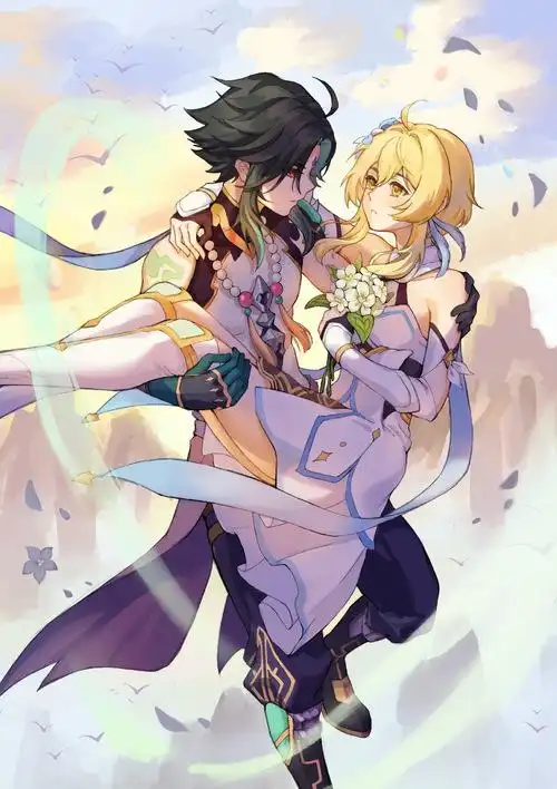 关于荧妹为了摘清心但是不慎失足.