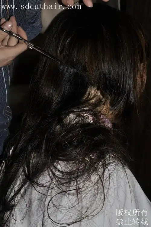 卷发mm剃光头-深度006#(5)