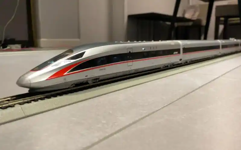复兴号火车模型cr400af跑圈合集