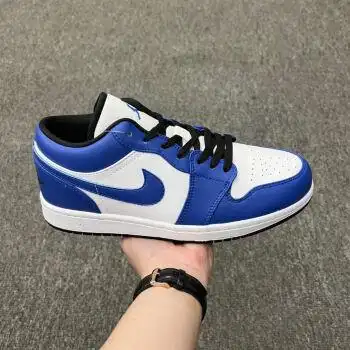 nike耐克aj1low白蓝小闪电低帮篮球鞋男女同款情侣休闲运动鞋主图色46