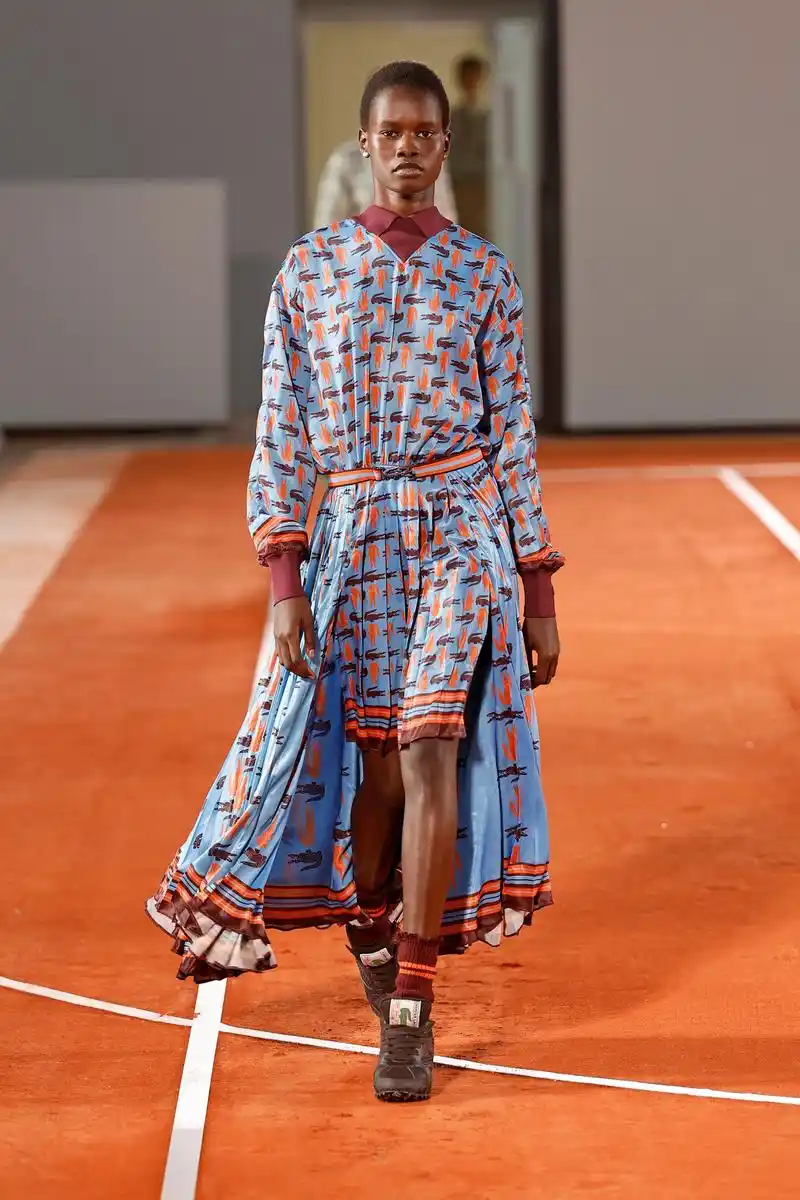 巴黎时装周:lacoste秋冬新品成衣