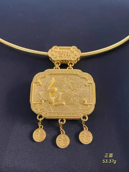 宝宝项圈古法黄金