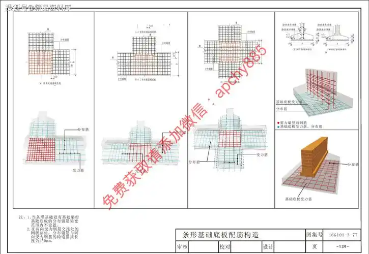 免费获取16g1013独立基础条形基础筏形基础桩基础三维图集