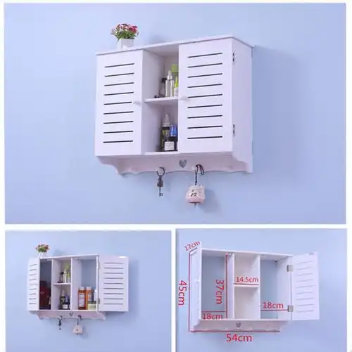 防水卫生间浴室吊柜壁柜收纳置物架挂柜洗手间卫浴吊柜