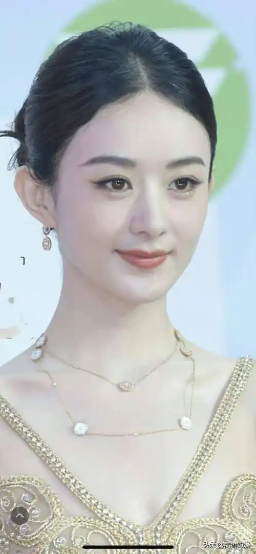 赵丽颖的鱼尾纹好真实,秦岚白鹿蔡文静夺目_姐姐_因为_金晨